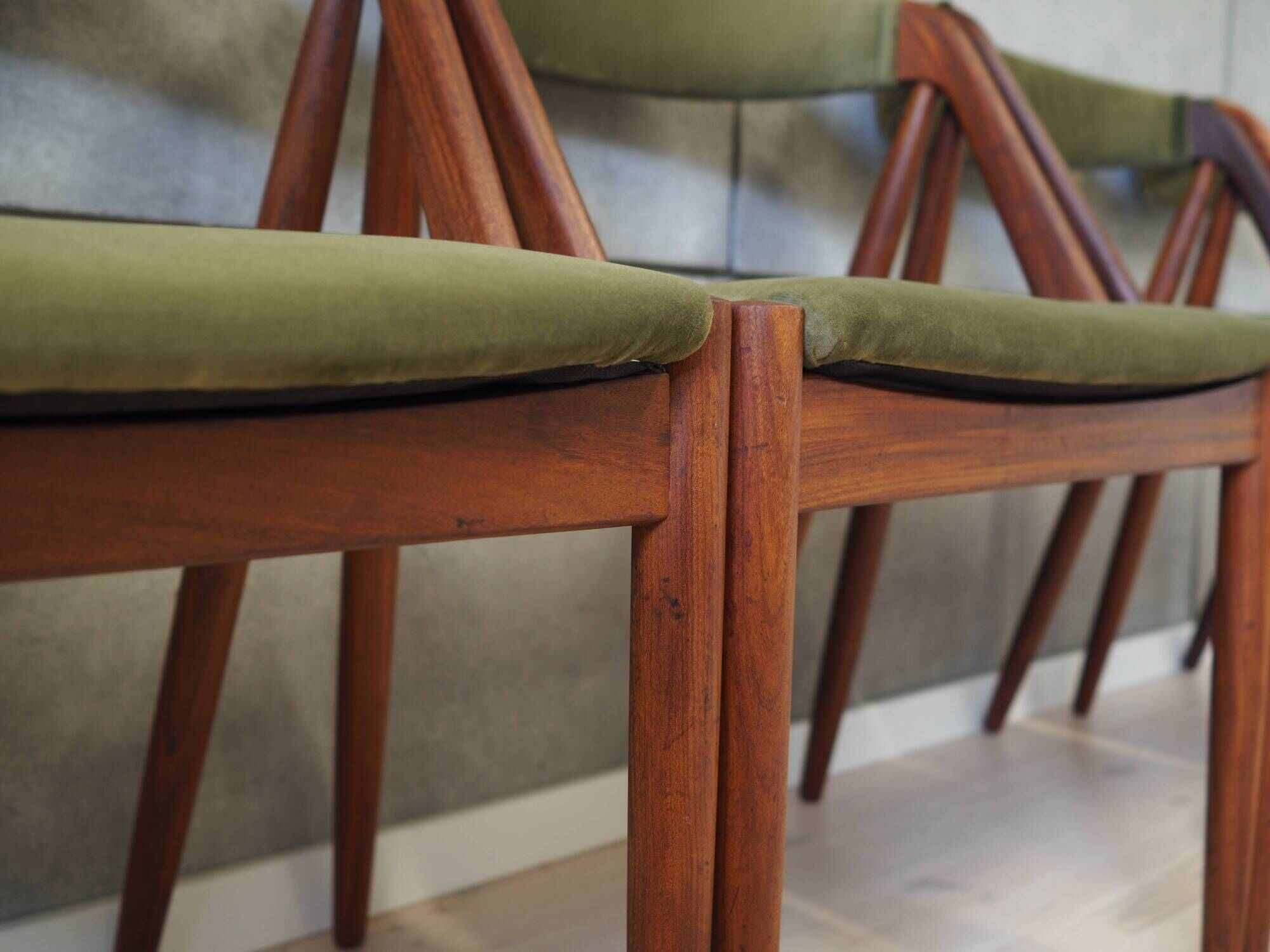 Set of four rosewood chairs, Danish design, 70s, designer: Kai Kristiansen