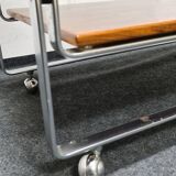 Vintage palisander  extending side table trolley