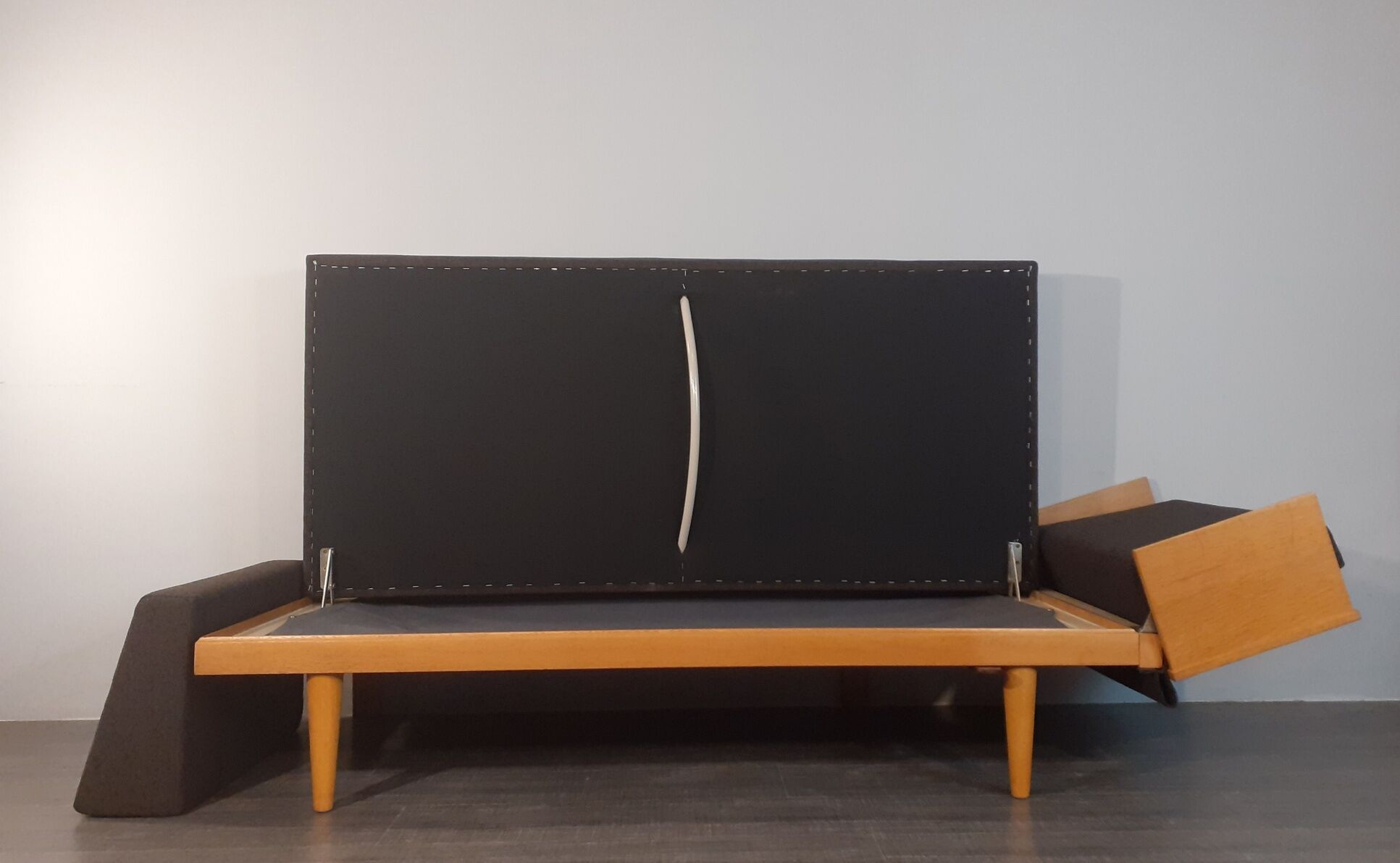 Daybed Svanette in oak by Ingmar Relling, Vintage Norwegian 1960s