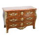 Tomb Commode in Violet Wood Marquetry, Transition Louis XIV / Louis XV style – 1st Par