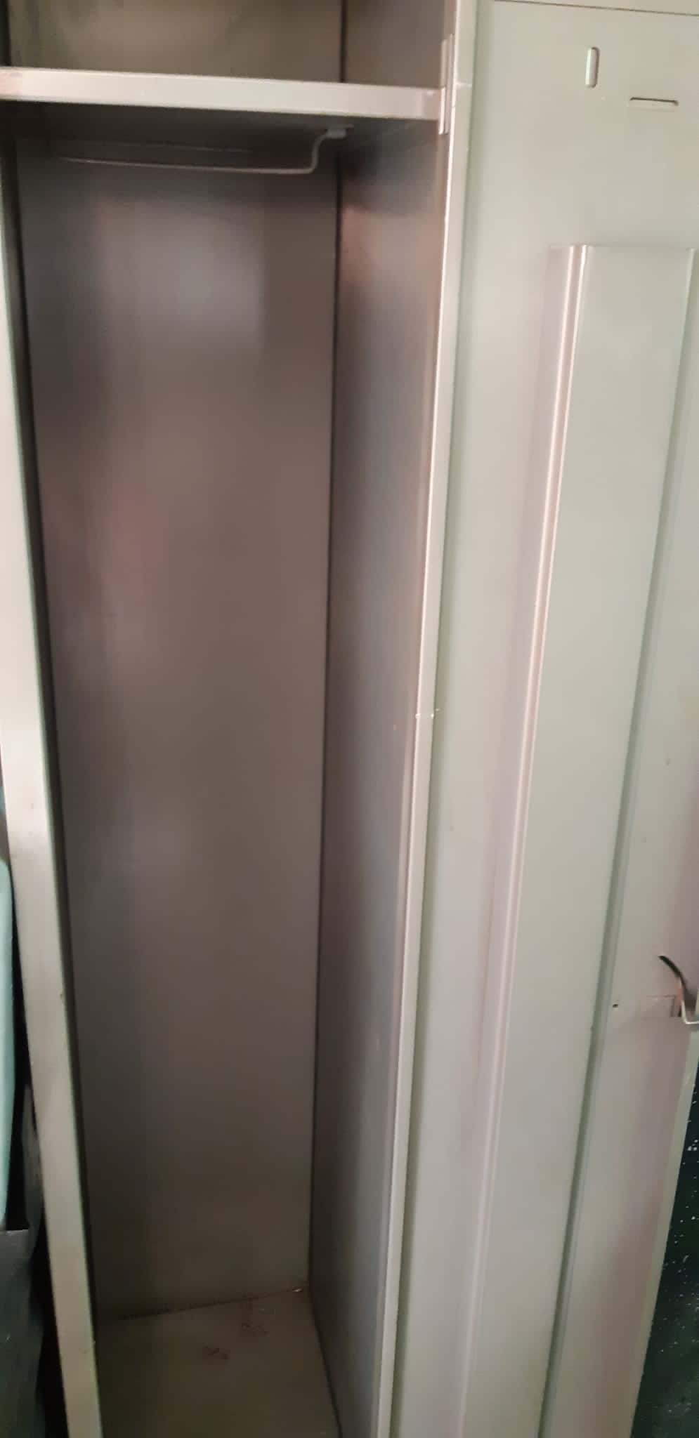 Metal wardrobe