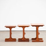 Scandinavian teak coffee tables 1960
