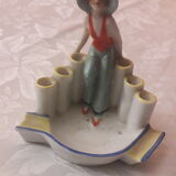 Cendrier porcelaine publicitaire ,bords de mer