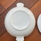 Légumier 26 cm porcelaine blanche