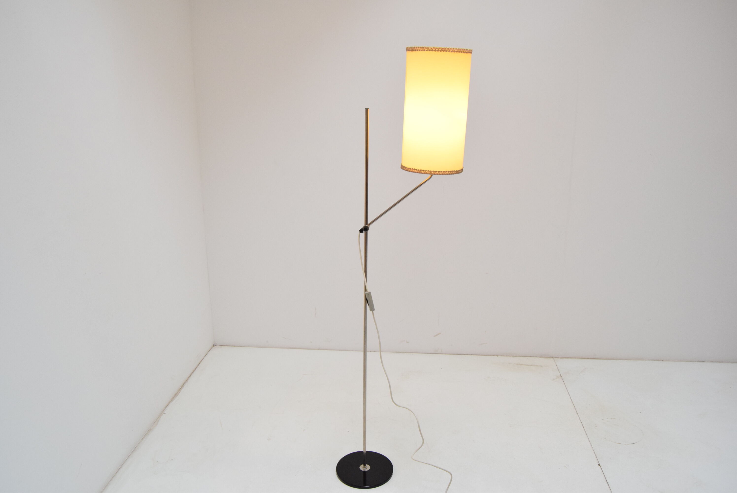 Mid-century adjustable floor lamp by AKA Elektrik,1970's