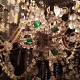 15-arm light-stamped chandelier