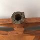 Wooden castor bed from the 40s and 50s