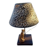 Lampe vintage "léopard"