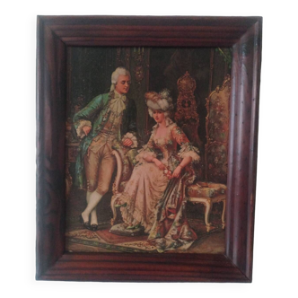 Tableau personnage ancien