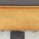 Low sideboard, white leatherette drawer fronts, 1960s