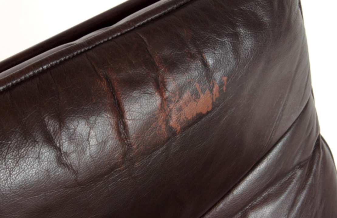 Vintage swivel lounge chair in rosewood and danish leather retro 70s design