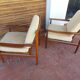 Scandinavian armchair Grete Jalk in teak, 50