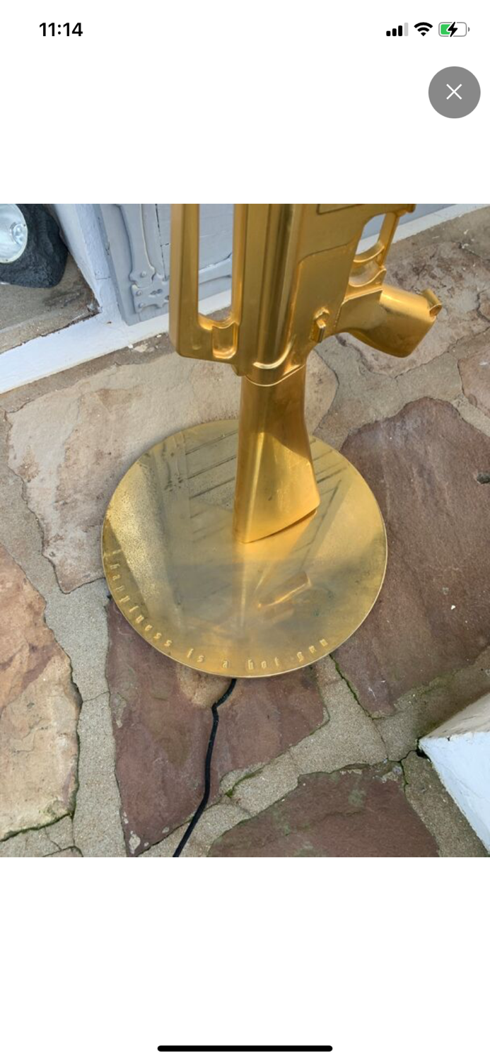 Floor lamp Gun by Philippe Starck