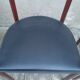 Paire de fauteuils scandinave en teck et cuir