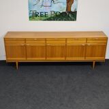 Enfilade allemande en teck vintage par Mustering