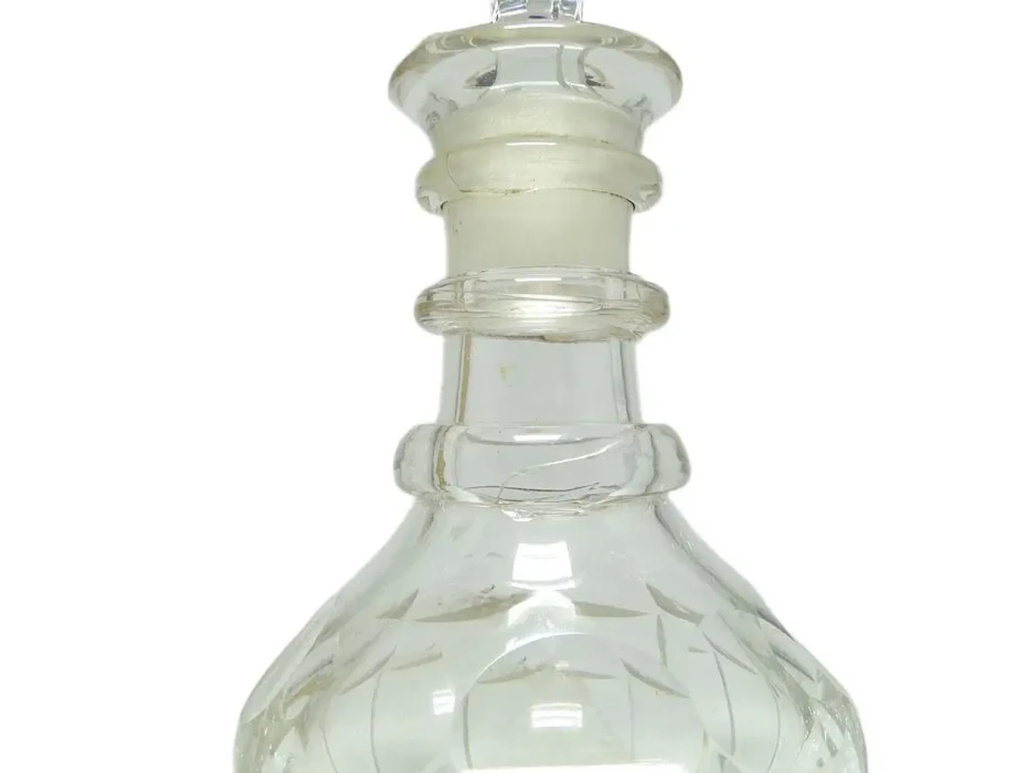 AFC Biedermeier Decanter, Crystal, France, 19th century