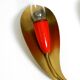 Two original Mid Century Modern brass sconces