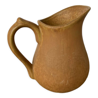 Stoneware milk pitcher