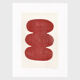 Peinture sur papier • Terracotta M753A • signée eawy