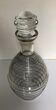 Carafon en verre strié