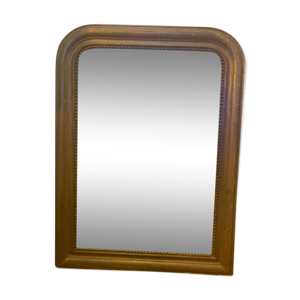 Golden mirror 54x70cm