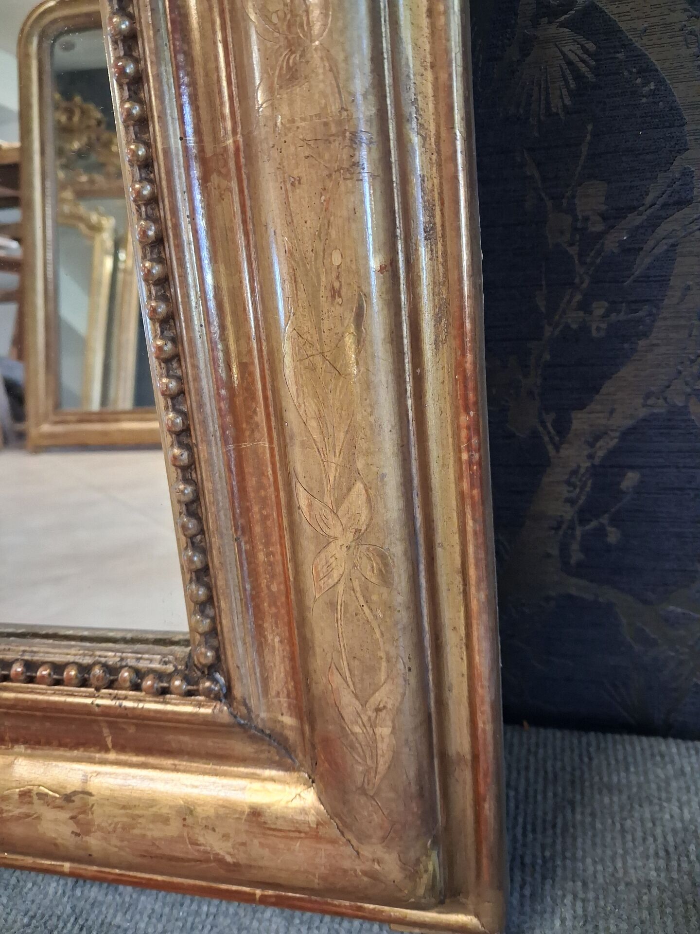 Louis Philippe mirror 135 x 89
