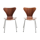 Pair of 'Series 7' Dinning Chairs by Arne Jacobsen for Fritz Hansen, Denmark - 1955