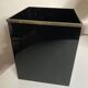 Christian Dior Maison 1970 Black Lucite Waste Paper Basket
