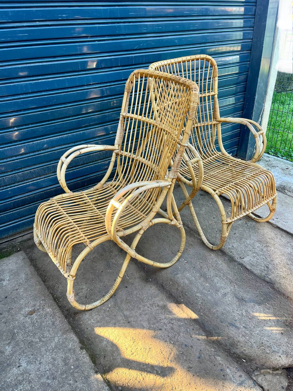 Fauteuil rotin