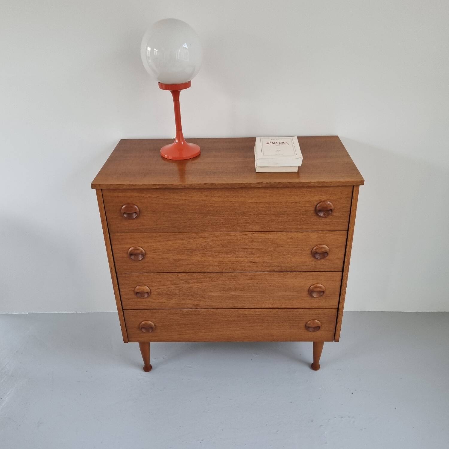 Teak chest of drawers 1960