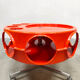 Dutch vintage design orange Rotorbar space age trolley Curver