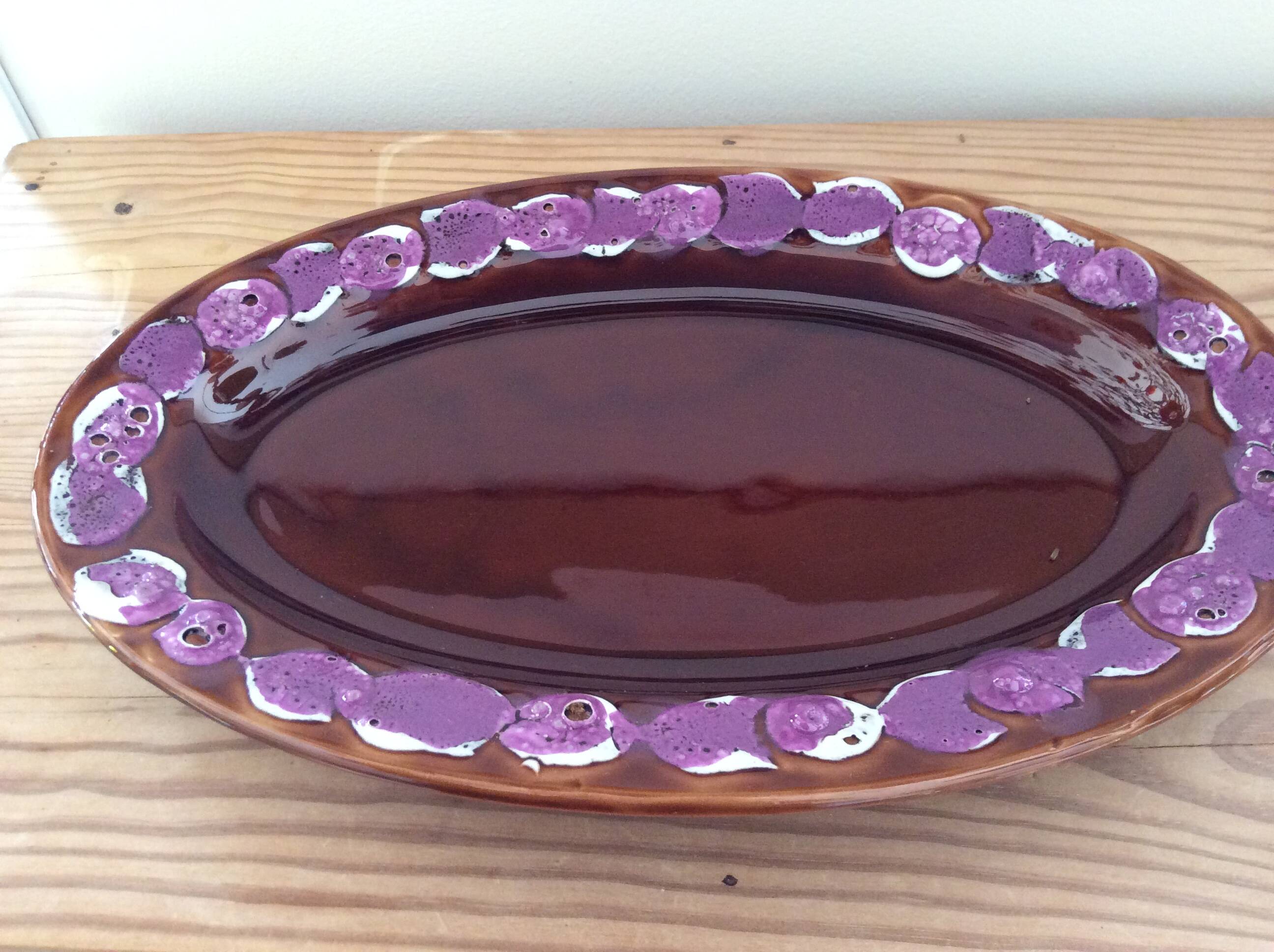 Oval dish