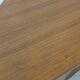 Bar d'angle placage teck