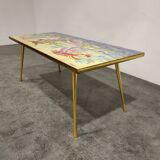 Mid century ceramic coffee table by Sigis, 1960s