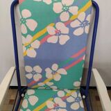 Pair of Vintage Lafuma Folding Camping Chairs