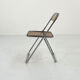 Chaise Plia fumée par Giancarlo Piretti pour Castelli, 1960