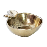 Apple bronze trinket bowl 1960