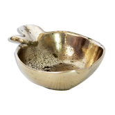 Apple bronze trinket bowl 1960