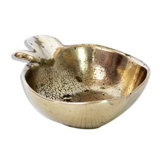 Apple bronze trinket bowl 1960