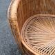 Bench rattan armchair model tablet phone 1960