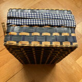 Wicker suitcase