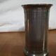 Baby Whiskey double jigger in pewter