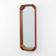 Miroir en bois octogonal géométrique Art Déco, Italie vers 1925