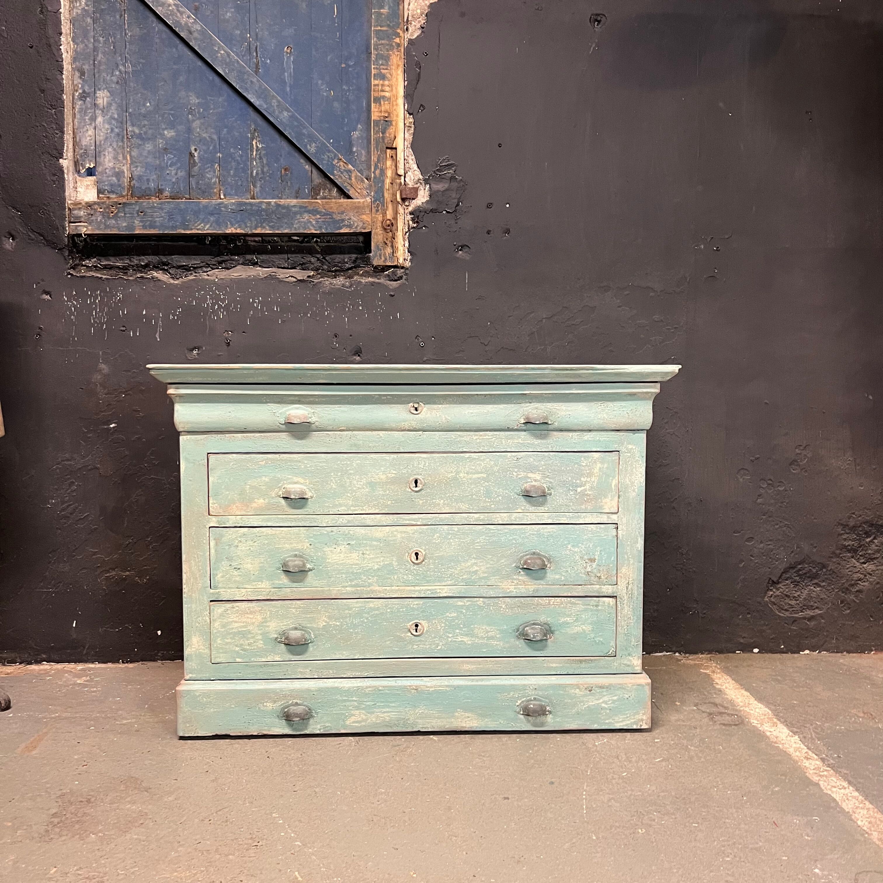 Commode ancienne Louis Philippe patinée