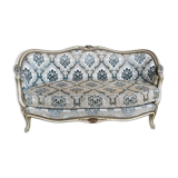 Louis XV style basket sofa