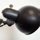 Black Industrial Bauhaus Scissor Wall Lamp from Kaiser Idell, 1930s