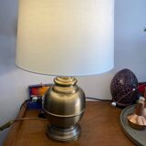 Gold metal lamp