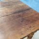 Table de ferme bistrot bois