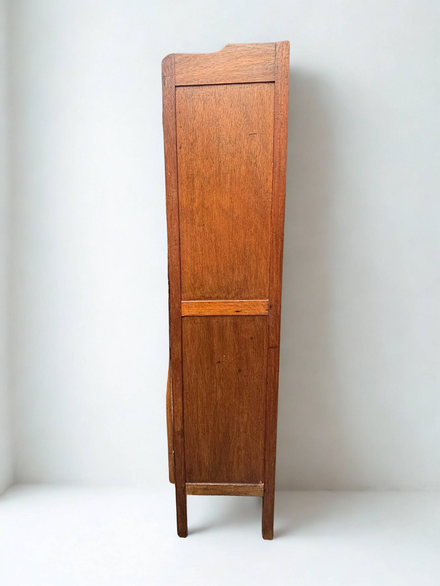 Meuble de métier vintage en bois, 8 tiroirs