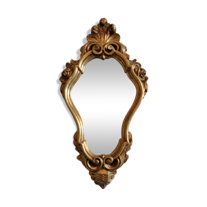 Miroir coquille de style Louis XV Bernardini 44 cm